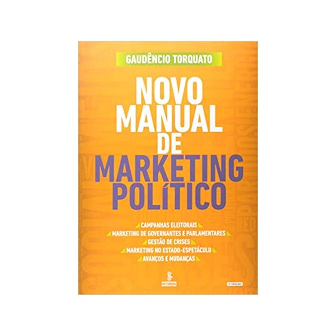 Livro - Novo Manual de Marketing Politico - Torquato