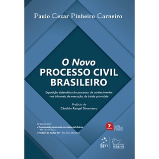 Livro Novo Processo Civil Brasileiro, O - Carneiro - Forense