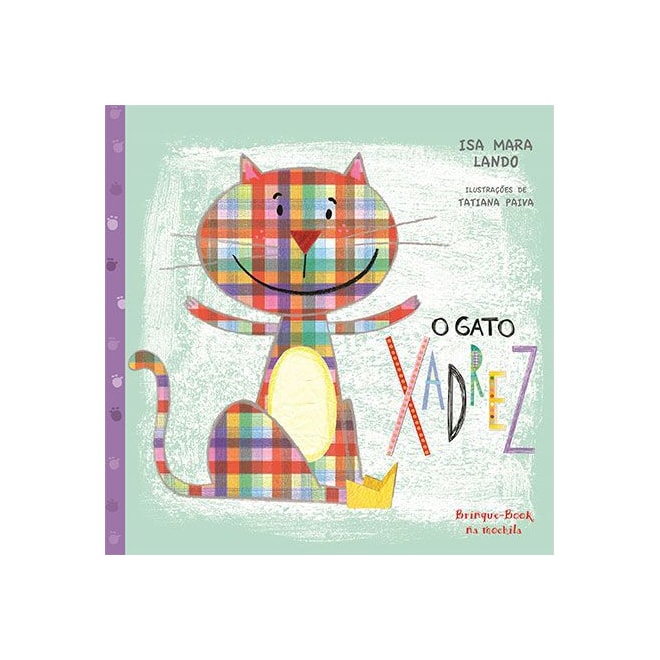 Quadro em Tela Preto branco rosa gato xadrez placa fundo vetorial ilustração • Pixers® - Vivemos para mudar