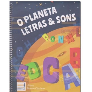 Livro O Planeta Letras & Sons - Cipriano - Booktoy