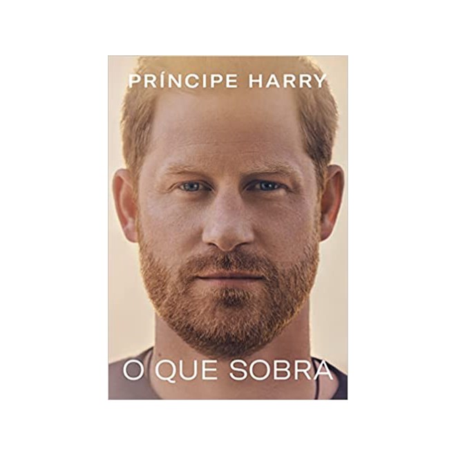 Livro O Que Sobra - Príncipe Harry - Objetiva