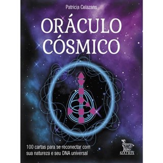 Livro - Oráculo Cósmico: 100 Cartas para se Reconectar com Sua Natureza e Seu Dna U - Calazans