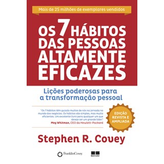 Livro - Os 7 hábitos das pessoas altamente eficazes - Covey