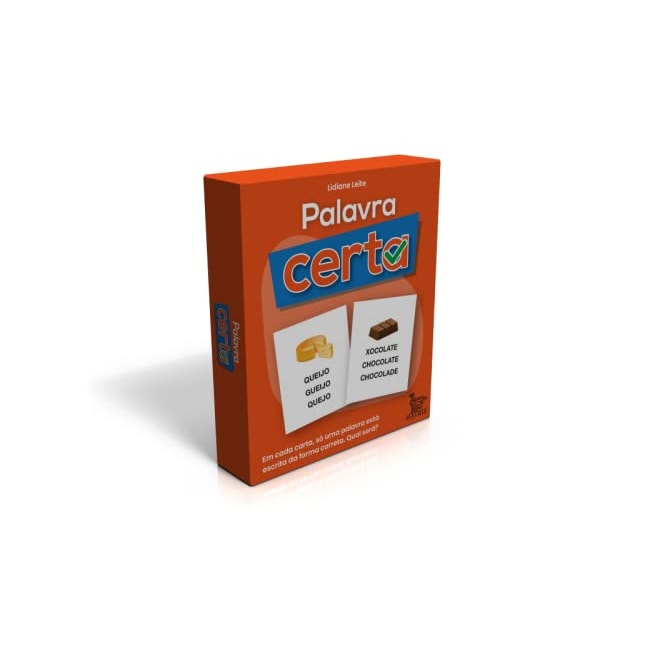Livro - Palavra Certa: em Cada Carta, so Uma Palavra Esta Escrita de ...