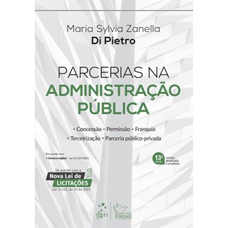 Livro Parcerias na Administração Pública - Di Pietro - Forense