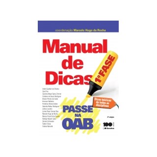 Livro - Passe Na Oab - 1 Fase - Manual de Dicas - Rocha