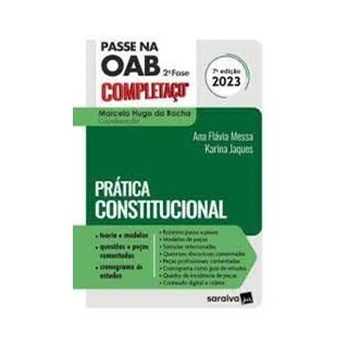 Livro - Passe Na Oab 2 Fase Fgv Pratica Constitucional - Rocha