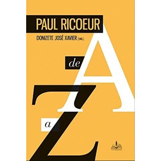 Livro - Paul Ricoeur de a a Z - Xavier