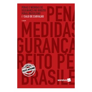 Livro - Penas e Medidas de Seguranca No Direito Penal Brasileiro - Carvalho