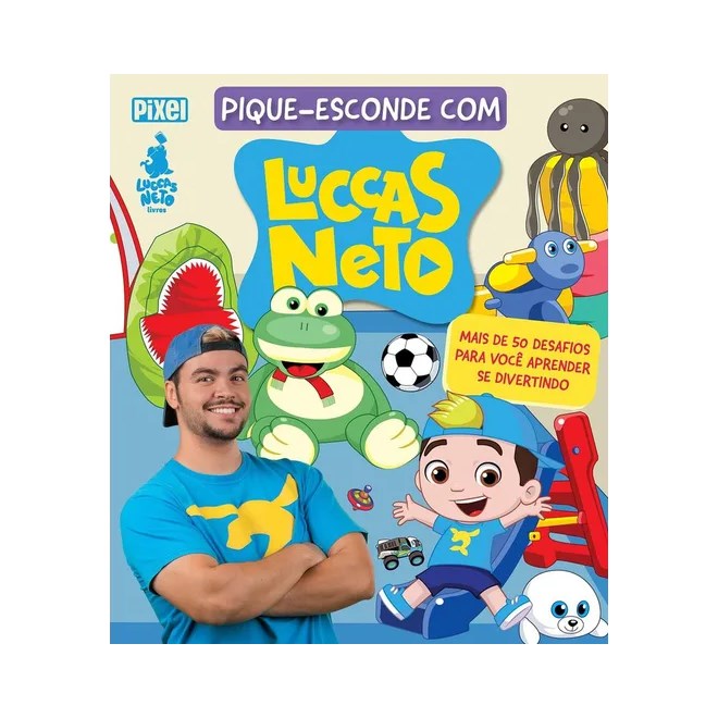 Livro - Pique-esconde com Luccas Neto - Neto