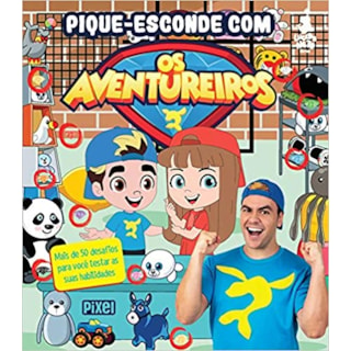 Livro - Pique-Esconde Com Os Aventureiros - Neto - Pixel