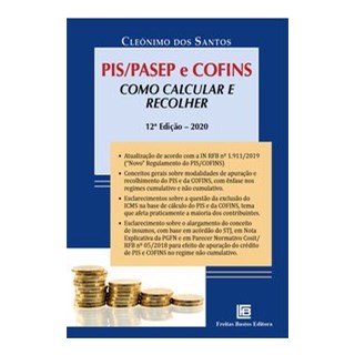 Livro - PIS/PASEP e COFINS - Santos 12º edição