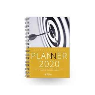 Livro - PLANNER 2020 - SEU OBJETIVO PLANEJADO PARA CONCURSOS PÚBLICOS, PROVAS E EXAMES - NOGUEIRA 1º