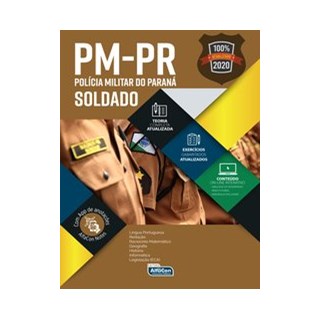 Livro - Policia Militar do Paraná - PM PR - Edital Março 2020 - Equipe Alfacon 3º edição