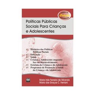 Livro - Políticas Públicas Sociais para Crianças e Adolescentes - Miranda