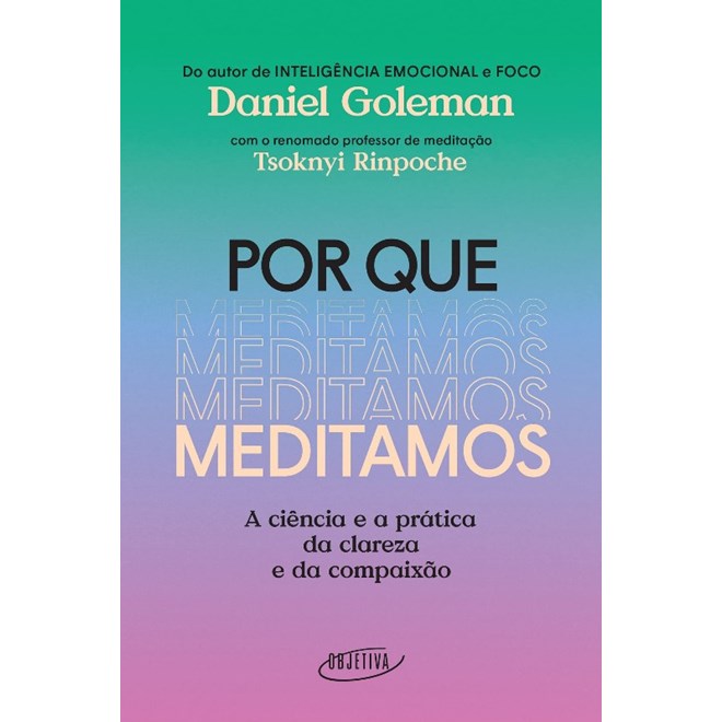 Livro - Por Que Meditamos: a Ciencia e a Pratica da Clareza e da Compaixao - Goleman / Rinpoche