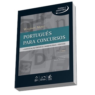 Livro - Português para Concursos: Acentuação Gráfica, Morfologia, Sintaxe  - Muniz