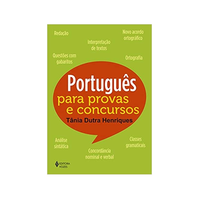 Livro - Português Para Provas e Concursos - Henriques - Vozes