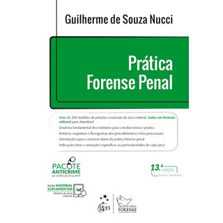 Livro Prática Forense Penal - Nucci - Forense