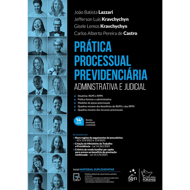 Livro - Pratica Processual Previdenciaria: Administrativa e Judicial - Lazzari/kravchychy/c