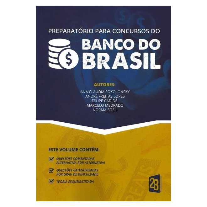 Livro - Preparatorio para Concursos do Banco do Brasil - Sokolonsky