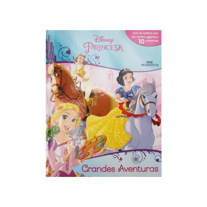 Livro - Princesas - Grandes Aventuras - Disney