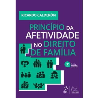 Livro Princípio da Afetividade No Direito de Familia - Calderón