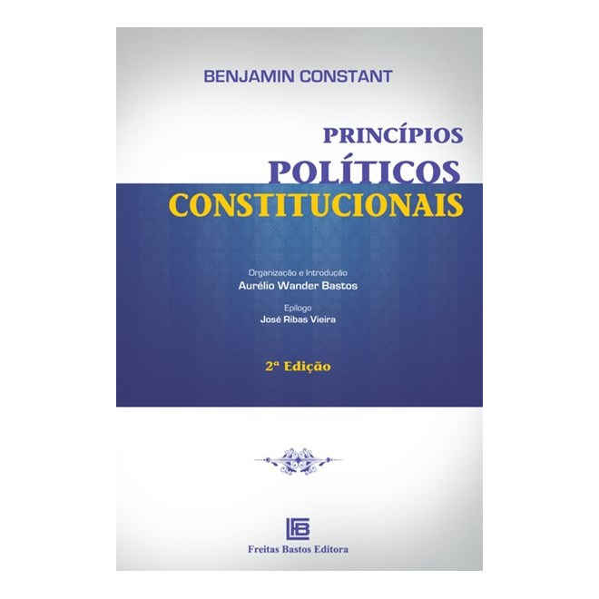 Livro - Principios Politicos Constitucionais - Constant