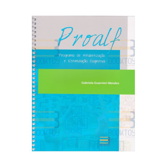 Livro - Proalf Programa de Alfabetização e Estimulação Cognitiva - Mendes 1ª edição