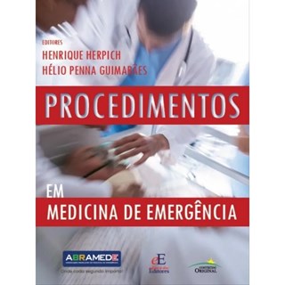 Livro Procedimentos em Medicina de Emergência - Abramed - Editora dos Editores