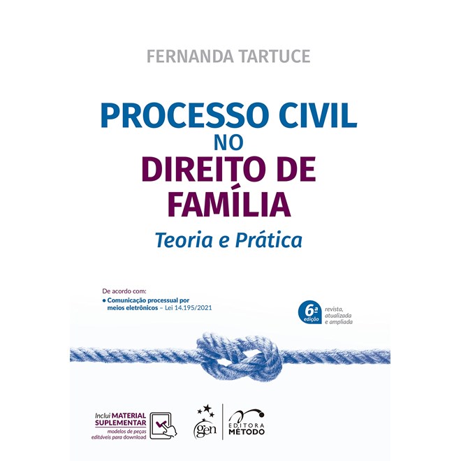 Livro - Processo Civil No Direito de Familia: Teoria e Pratica - Tartuce