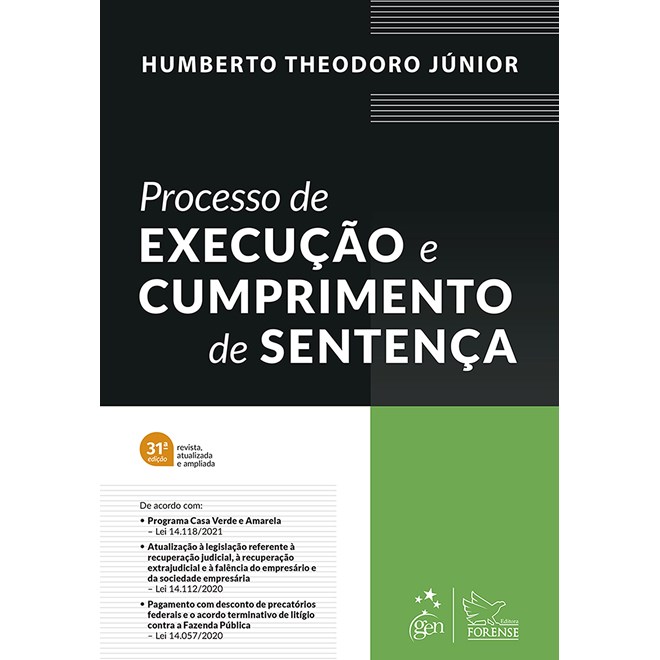 Livro - Processo De Execucao E Cumprimento De Sentenca - Theodoro junior