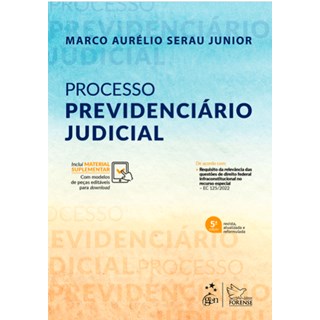 Livro - Processo Previdenciario Judicial - Serau Junior
