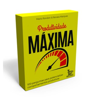 Livro - Produtividade Maxima - Rondon/ Marques