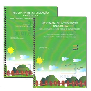 Livro - Programa de Intervencao Fonologica para Escolares - Silva/capellini
