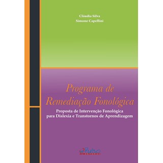 Livro - Programa de Remediacao Fonologica - Silva/ Capellini
