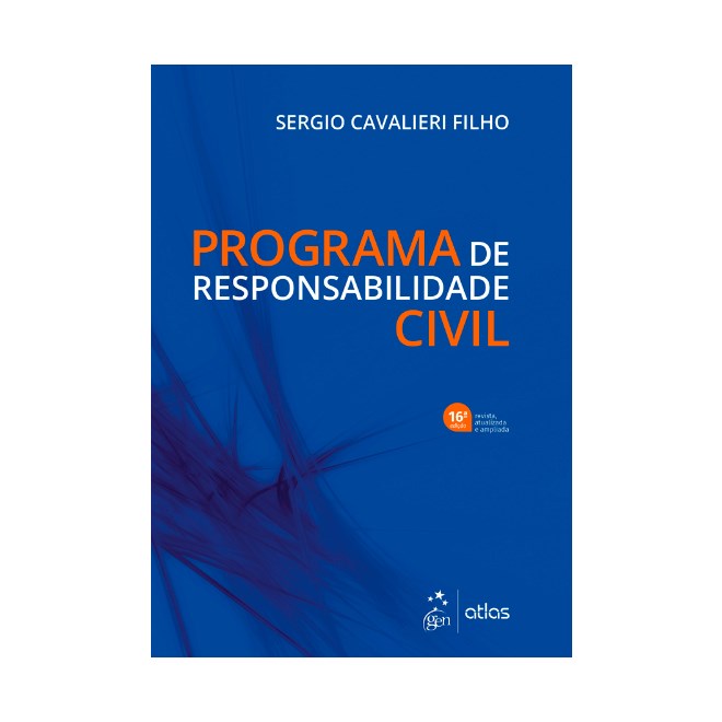Livro Programa de Responsabilidade Civil - Cavalieri Filho - Atlas