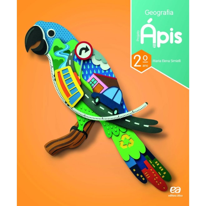 Livro - Projeto Ápis Geografia - 2 Ano - Ática Comprar na - Livraria