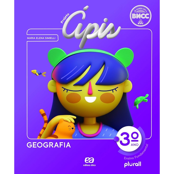 Livro Projeto Ápis Geografia - 3º Ano - Ática Comprar na Livraria Florence