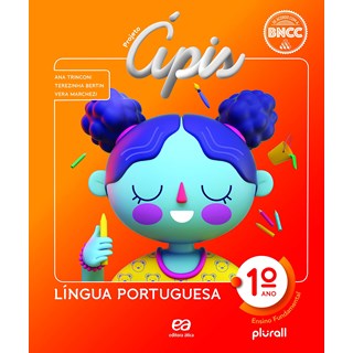 Livro - Projeto Apis Lingua Portuguesa 1  ano - Trinconi/bertin/ Mar