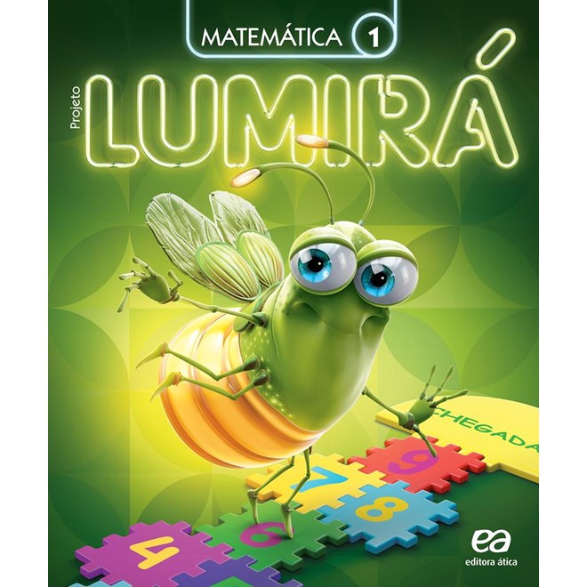 Livro - Projeto Lumira Matematica 1 ano - Arruda