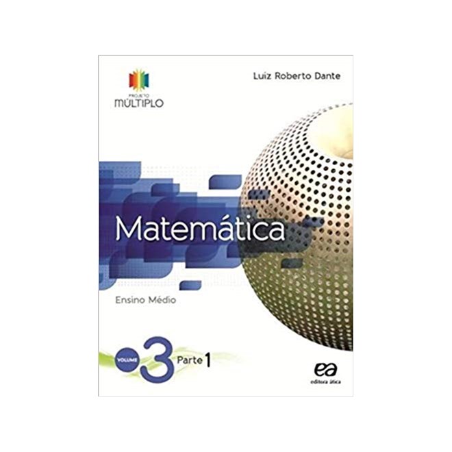 Livro - Projeto Multiplo Matematica - Vol. 3 - Dante