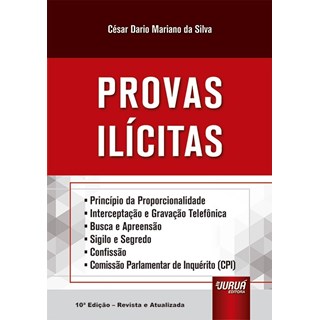 Livro - Provas Ilicitas - Silva