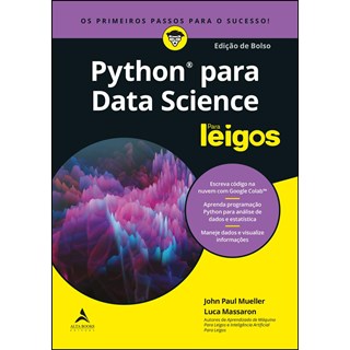 Livro Python Para Data Science Para Leigos - Mueller - Alta Books