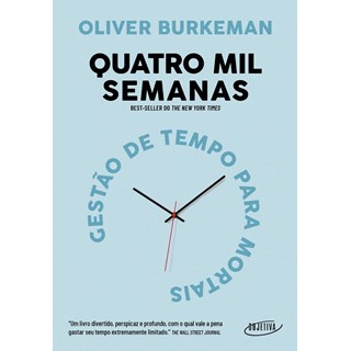 Livro - Quatro Mil Semanas - Burkeman