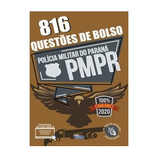 Livro - Questões de Bolso - Polícia Militar do Paraná - PM PR - Equipe Alfacon 1º edição