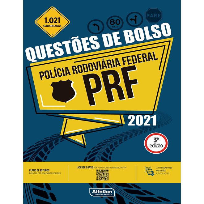 Livro - Questoes de Bolso: Policia Rodoviaria Federal - Editora Alfacon