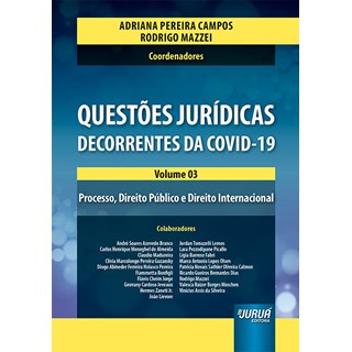 Livro - Questoes Juridicas Decorrentes da Covid-19 - Volume 03 - Processo, Direito - Campos/mazzei