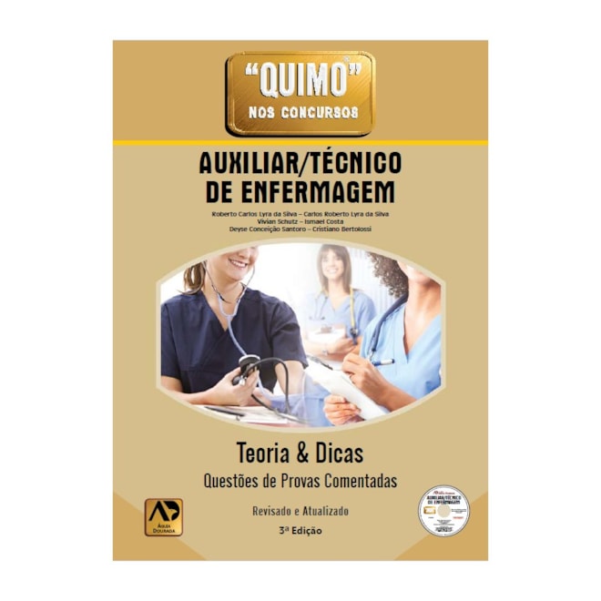 Livro - Quimo Auxiliar/tecnico de Enfermagem + Dvd Rom - Lyra/antoro/costa/sc