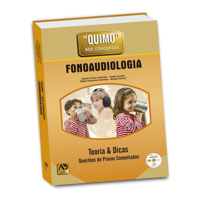 Livro - Quimo Fonoaudiologia + Dvd Rom - Cortes - Andrade/gou